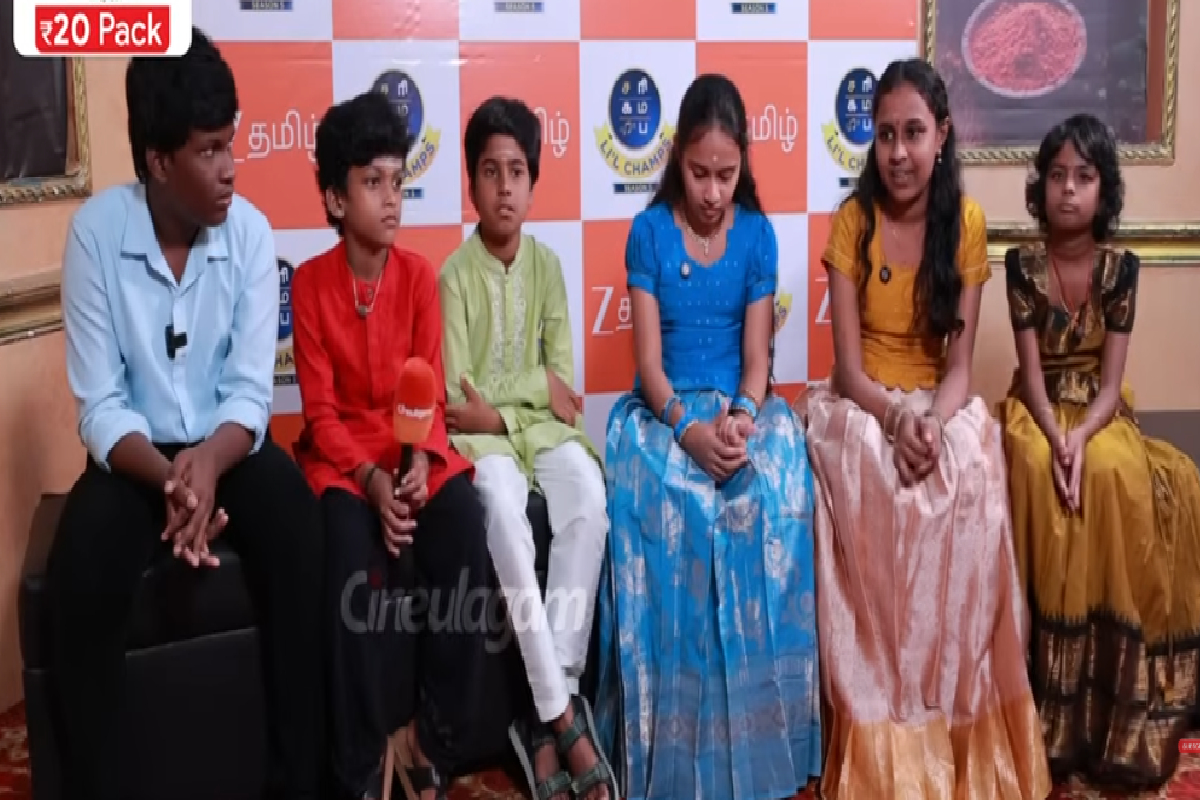 சரிகமப - வில் உருக்கமாக பேட்டியளித்த ஆறு இறுதிச்சுற்று போட்டியாளர்கள் | Saregamapa Lil Champs Interview Finalist Video S5
