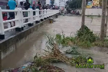 படிப்படியாக வெள்ளத்தில் மூழ்கும் ஜா-எல நகரம்!