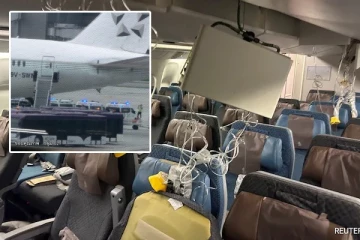 நடுவானில் குலுங்கிய லண்டன்-சிங்கப்பூர் விமானம்! பயணிகள் மூளை, முதுகு காயங்களுடன் அவதி