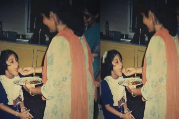 சிறுவயதில் செம கியூட்டாக இருக்கும் இந்த பிரபல பாடகி யார் என்று தெரிகிறதா?