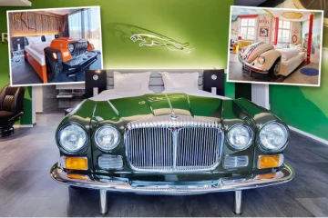 Jaguar காருக்குள் தூங்கலாம்: ஜேர்மன் ஹொட்டல் ஒன்றின் வித்தியாசமான முயற்சி