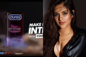 எல்லைமீறும் பிரபல நடிகை! ஆணுறை விளம்பரத்திற்காக இப்படி இறங்கிட்டீங்களே