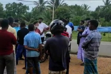 மூங்கிலாற்றில் அமைக்கப்பட்ட சிவன் சிலை காரணமாக முறுகல் நிலை