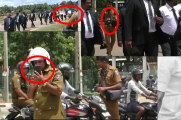 சட்டத்தரணிகளுக்கு அச்சுறுத்தல் விடுத்த காவல்துறையினர்! (படங்கள்)