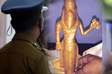 பேருந்தில் பயணித்த தங்க புத்தர்; நால்வர் கைது!