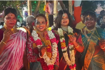 கூத்தாண்டவர் கோவில் அரவான் களப்பலி - தாலிக்கட்டி கதறிய திருநங்கைகள்