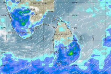 ඉදිරි පැය 36 තුළ දිවයිනේ ප්‍රදේශ රැසකට වැසි - කාලගුණ විද්‍යා දෙපාර්තමේන්තුවෙන් හදිසි අනාවැකියක්