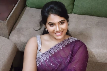 திவ்யா துரைசாமி சேலையில் அழகிய போட்டோஷூட்