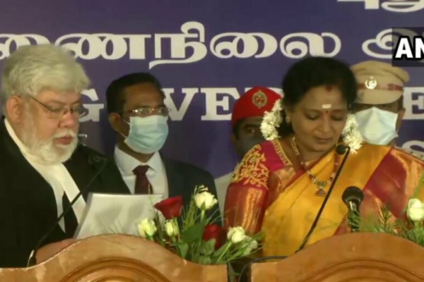 தமிழில் பதவிபிரமாணம் எடுக்க வேண்டும் என்பது நீண்டநாள் கனவு: தமிழிசை சௌந்தரராஜன் ! | Tamil Thamilisai Dream Puducherry Governor