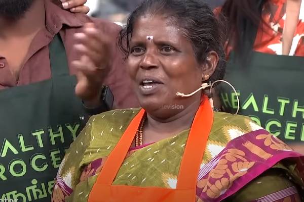 குக் வித் கோமாளி 6 எலிமினேட்-ஆன சுந்தரி அக்கா!! கண்ணீர் விட்டு அழுத செஃப் தாமு.. | Elimination Of Sundari Akka Cooku With Comali 6