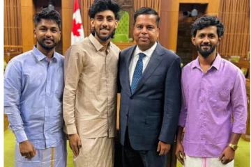 கனேடிய நாடாளுமன்றத்தில் இலங்கை யாழ் மண்ணின் மைந்தர்கள்