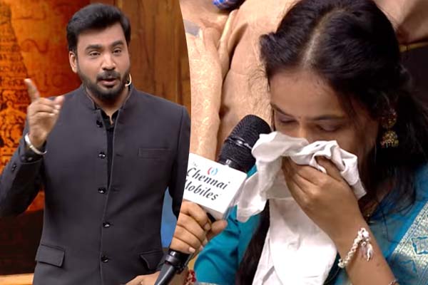 Tamizha Tamizha: அப்பா வயது நபரின் மோசமான செயல்! அரங்கத்தில் கொந்தளித்த தொகுப்பாளர் | Tamizha Tamizha Problem Faced By Widows In Society