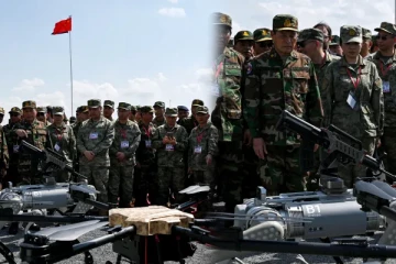 போரில் துப்பாக்கி ஏந்திய ரோபோ நாய்கள்: சீனாவின் பயிற்சியால் எழுந்துள்ள அச்சம்