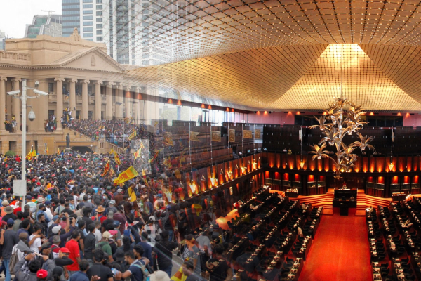 போராட்டக்கார்கள் ஐவரை நாடாளுமன்றத்திற்குள் உள்வாங்குமாறு பரிந்துரை - ஐபிசி தமிழ்