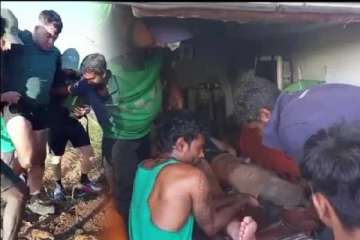 மலையிலிருந்து தவறி 50 அடி கீழே விழுந்த பிரித்தானிய பிரஜை