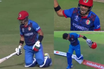 காற்றில் பறந்து வந்தும் அவுட்! கோபத்தில் பவுண்டரி எல்லை, நாற்காலியை அடித்த குர்பாஸ்