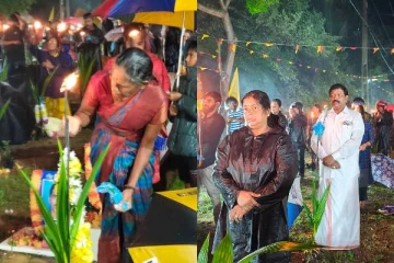 சீரற்ற காலநிலையின் மத்தியில் ; முல்லைத்தீவில் உணர்வெழுச்சியுடன் மாவீரர்நாள் நினைவேந்தல்