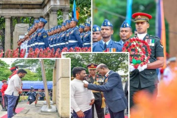 ஜனாதிபதி தலைமையில் ஆயுதப்படையின் நினைவாக பொப்பி மலர் தினம் அனுட்டிப்பு  