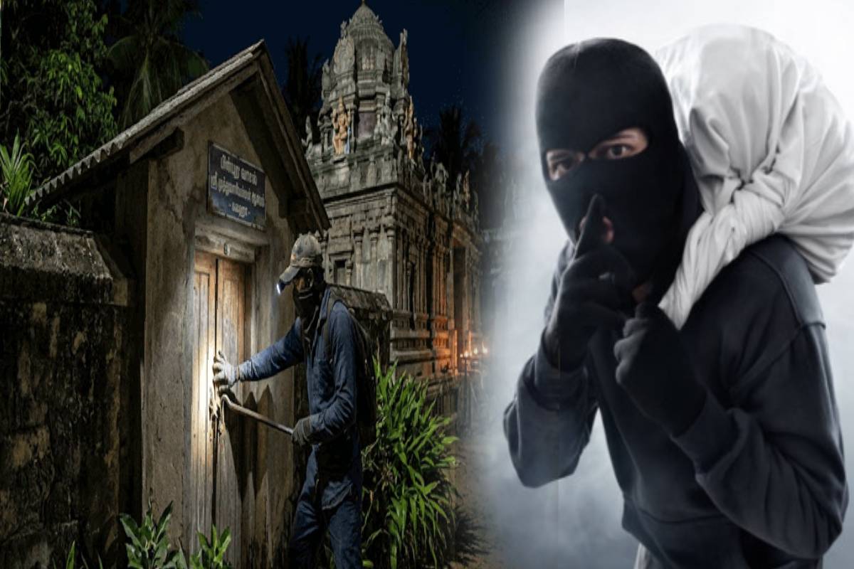 ஒரே இரவில் ஆலயத்திலும் விகாரையிலும் திருட்டு சம்பவங்கள் | Thefts At Both A Temple And A Vihara On Same Night