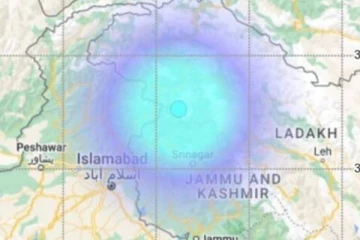 ஜம்மு காஷ்மீரில் நிலநடுக்கம்; தஞ்சமடைந்த மக்கள்!