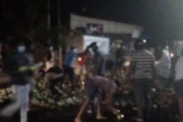 கல்முனையில் பரபரப்பு: இடம்பெற்ற பயங்கர விபத்து