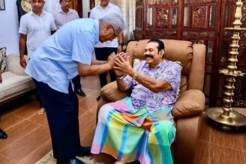 மகிந்தவின் வீட்டில் கோட்டாபாய ராஜபக்ஷ