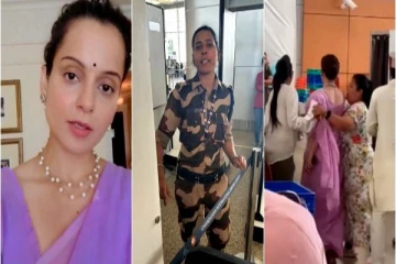 கங்கனா கன்னத்தில் அறைந்தாரா? சண்டிகர் விமான நிலையத்தில் நடந்தது என்ன? பதற்றத்தில் ரசிகர்கள்