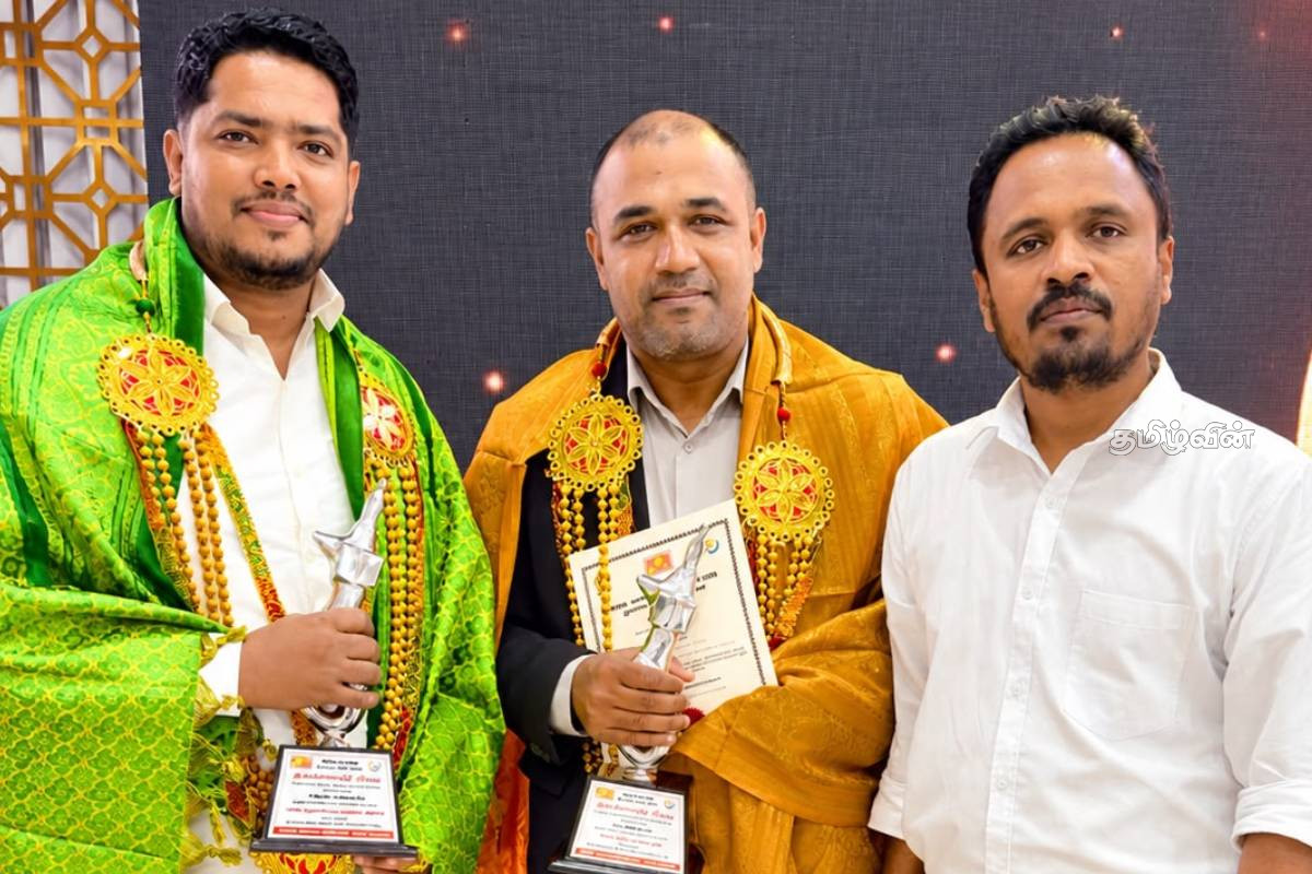 கவிஞர் பொத்துவில் அஸ்மினுக்கு அரச விருது! கௌரவிக்கப்பட்ட தமிழ் கலைஞர் | Government Award For Poet Pothuvil Asmin கவிஞர் பொத்துவில் அஸ்மினுக்கு அரச விருது! கௌரவிக்கப்பட்ட தமிழ் கலைஞர் | Government Award For Poet Pothuvil Asmin