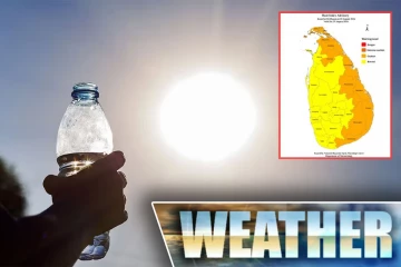 வடக்கு - கிழக்கு பிரதேசங்களில் உச்சம் கொடுக்கப்போகும் சூரியன்! மக்களுக்கு முன்னெச்சரிக்கை