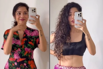 பிகில் பட நடிகையின் மிரர் செல்பி வீடியோ.. இப்படி மாறிட்டாரே