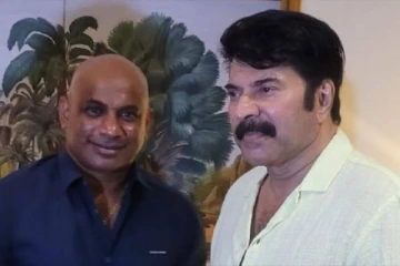 பிரபல நடிகரை சந்தித்த இலங்கை கிரிக்கெட் வீரர்!