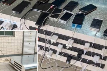 வெல்டிங் திறமையால் உருவான பவர் பேங்: ஒரே சமயத்தில் 5000 போன்களை சார்ஜ் செய்யும்