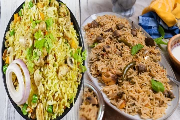 செட்டிநாடு மஷ்ரூம் பிரியாணி! கமகம சுவையில் எப்படி செய்வது?
