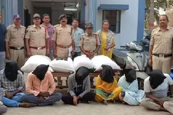 ஆந்திராவில் இருந்து இலங்கைக்கு போதைப்பொருள் கடத்தல் : 8 பேர் கைது | Cannabis Smuggling Andhra Pradesh To Sri Lanka