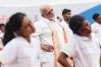சர்வதேச யோகா தினம்.., பொதுமக்களுடன் யோகா செய்த பிரதமர் மோடி