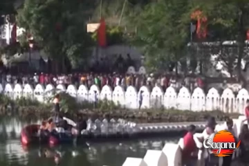 නුවර වැවේ පුද්ගල මළසිරුරක් පාවෙයි, ඇවිත් තියෙන්නේ පෙරහැරට බව හෙළි වෙයි