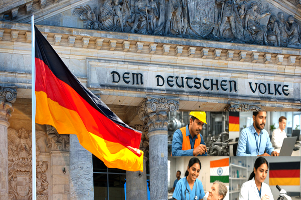 Germany job opportunities 2025, Germany 200000 vacancies healthcare IT, Engineers demand in Germany, Nursing jobs Germany visa, Cybersecurity jobs Germany, Skilled trades Germany work visa, Transport logistics jobs Germany, Natural scientists careers Germany, Green jobs Germany Energiewende, Work in Germany for Indians