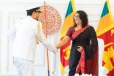 අභිනව නාවික හමුදාපති, අග්‍රාමාත්‍යතුමිය හමුවෙයි