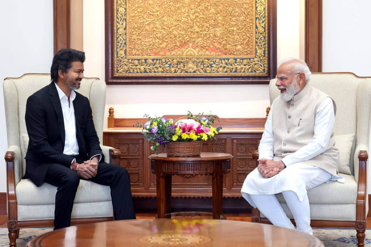 ராகுல் காந்தியுடனான சந்திப்பு ரத்து! அவசரமாக சென்னை புறப்பட்ட தமிழக முதலமைச்சர் விஜய் | Meeting With Sonia Rahul Canceled Cm Vijay Leaves ராகுல் காந்தியுடனான சந்திப்பு ரத்து! அவசரமாக சென்னை புறப்பட்ட தமிழக முதலமைச்சர் விஜய் | Meeting With Sonia Rahul Canceled Cm Vijay Leaves