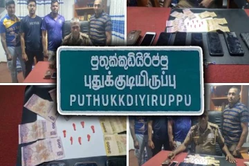 தமிழர் பகுதியில் போதைப்பொருளுடன் ஆறு இளைஞர்கள் கைது