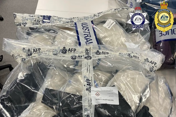 age of 62 man arrest drug bust australia