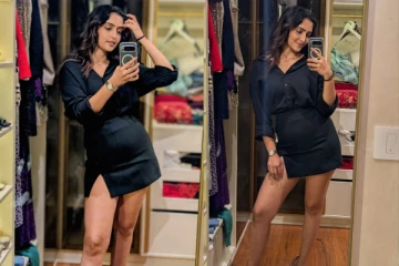 ரெபா மோனிகா ஜான் ஷார்ட் உடையில் செம ஹாட் மிரர் செல்பி.. வைரல் புகைப்படங்கள்