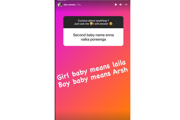 கர்ப்பமாக இருப்பதால் ராஜா ராணி 2 சீரியலிலிருந்து ஆல்யா மானசா விலகலா? | Alya Manasa Chat With Instagram Fans