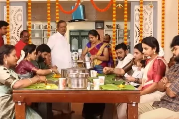 சாப்பிடும்போது அசிங்கப்படுத்திய மீனாவின் அப்பா.. எழுந்து நின்ற பாண்டியன் ஸ்டோர்ஸ் குடும்பம்