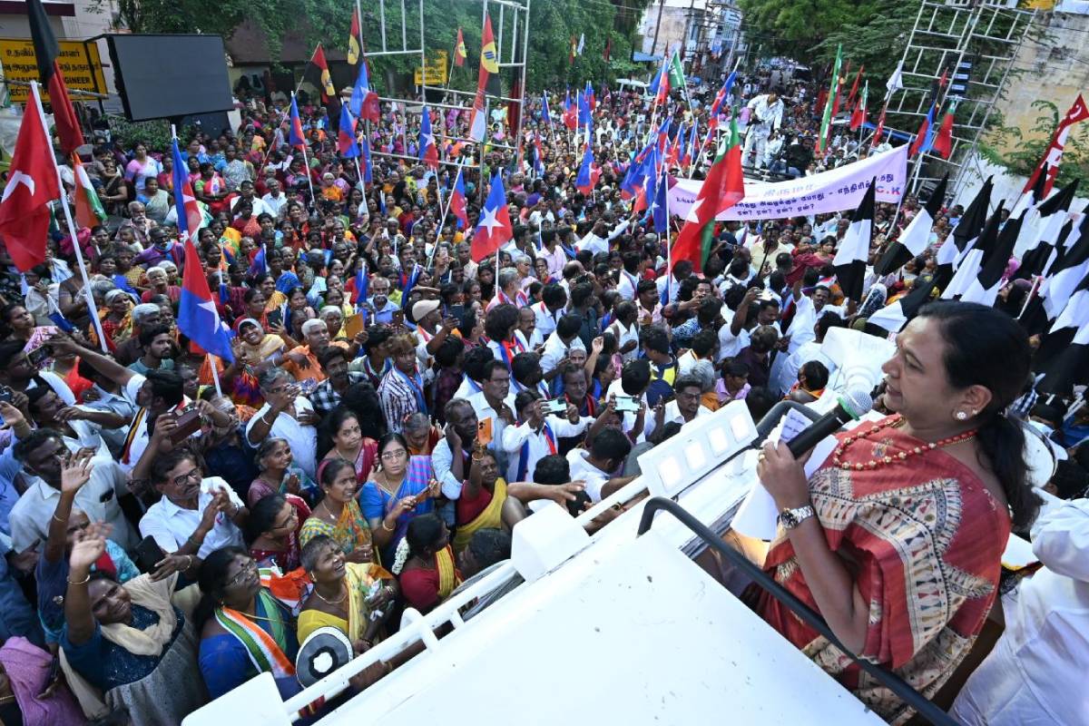 திருமாவளவனை அவமதித்த பிரேமலதா? கொந்தளிக்கும் விசிக தொண்டர்கள் | Vck Cadres Oppose Premalatha For Insult Thiruma