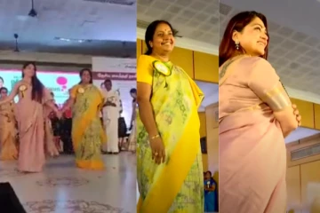 பேஷன் வாக்கில்..வெட்கப்பட்ட வானதி ஸ்ரீனிவாசன்..மாஸ் காட்டிய குஷ்பு - வைரல் வீடியோ