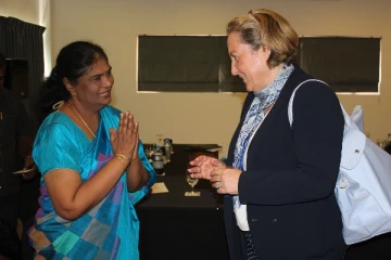 பிரித்தானிய அமைச்சர் யாழ்ப்பாணத்திற்கு பயணம்(படங்கள்)