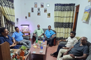 ஈரோஸ் மற்றும் புனர்வாழ்வளிக்கப்பட்ட தமிழ் விடுதலைப் புலிகள் கட்சியினருக்கிடையிலான சந்திப்பு