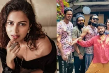 ஆண்கள் மத்தியில் தோழிகளுடன் அலங்கோலமாக உட்கார்ந்திருக்கும் நடிகை அமலாபால்.. கிண்டலடிக்கும் ரசிகர்கள்..