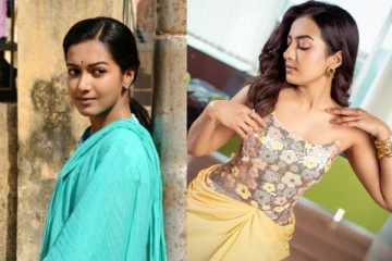 கொள்ளை அழகில் ரசிகர்களை கிறங்கடிக்கும் மெட்ராஸ் பட நடிகை!